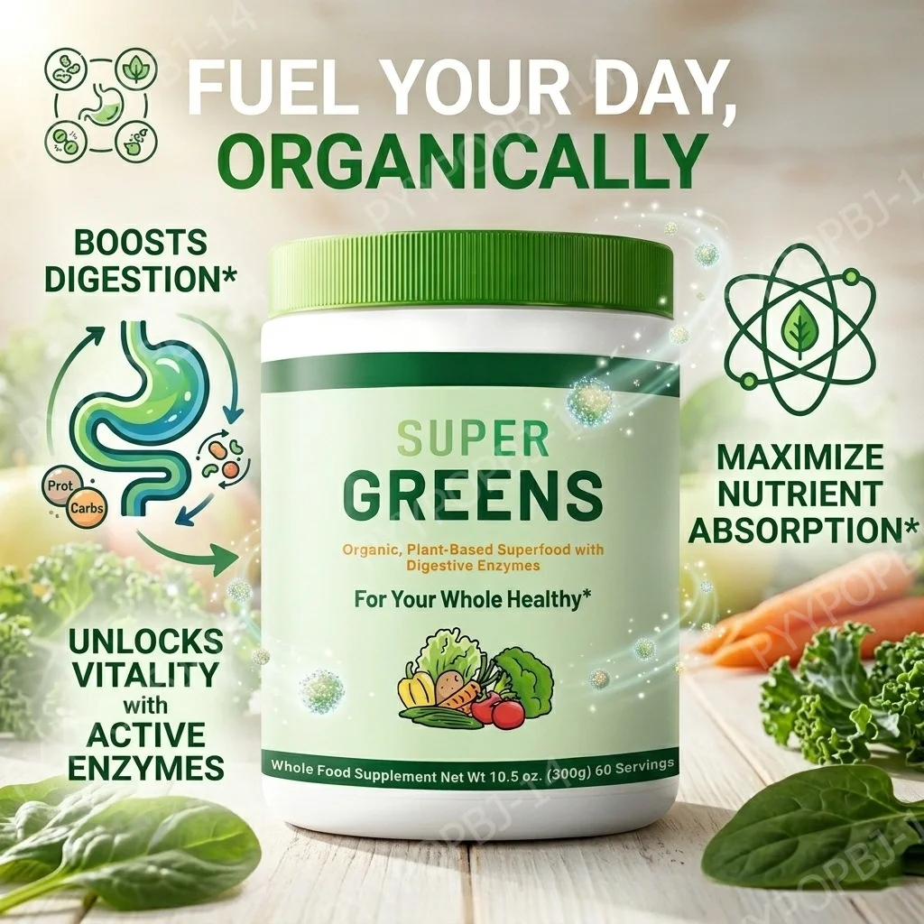 Органический порошок Super Gre – обзор и цена Digestive Enzyme Blend