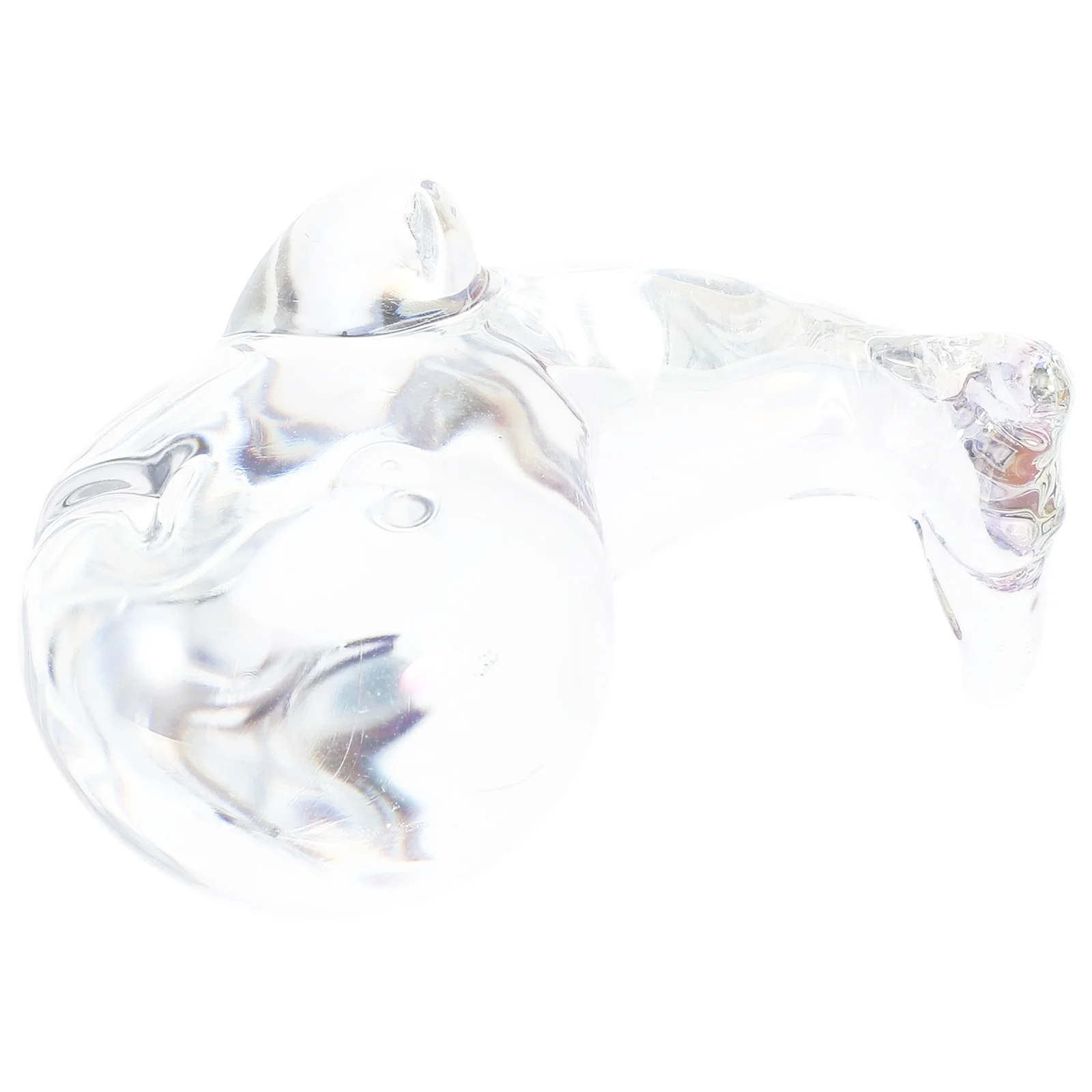 

Crystal Whale Bookend Sculpture 2.52x1.41'' Coastal Home Decor Ocean Theme Tabletop Decoration for Shelf Bedroom Nautical Beach