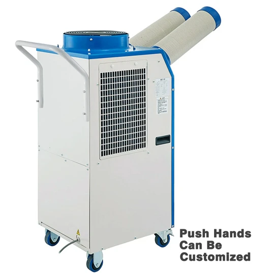 12000BTU Industrial Air Conditioner with 2 Outlet Pipe Portable Air Cooler