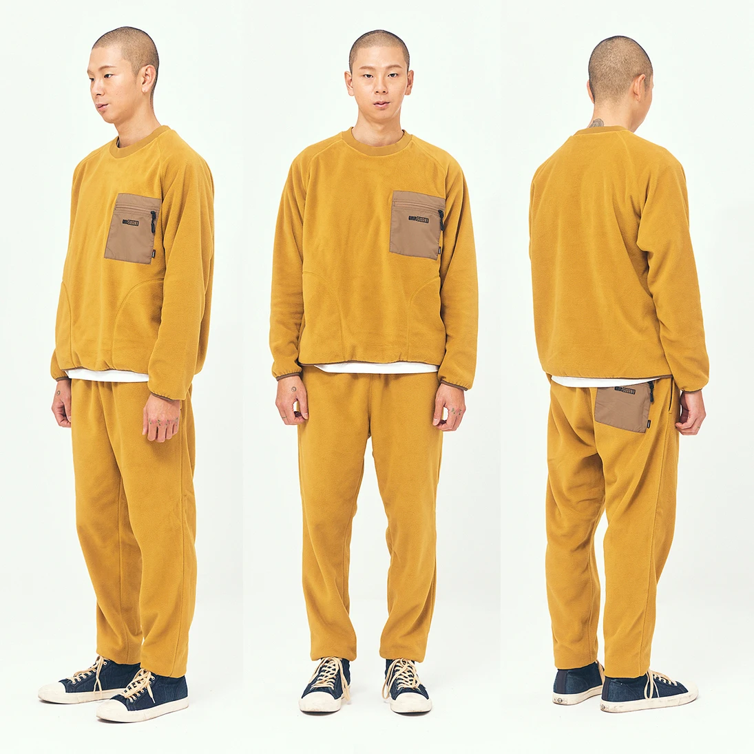 

Outdoor Cam Fce Sweatirt Pants Mountain Series Polyester Neutral Winter Outdoor ClothingGS Brand 3 Model