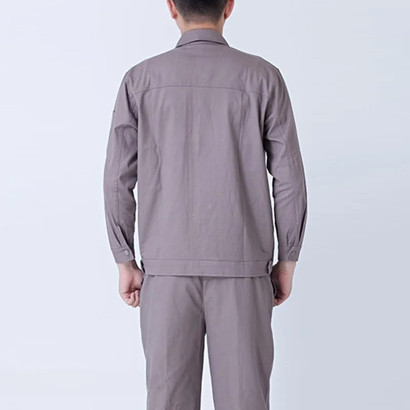 純綿製男性用溶接作業服、耐火・耐熱保護服、耐久性のある保護服