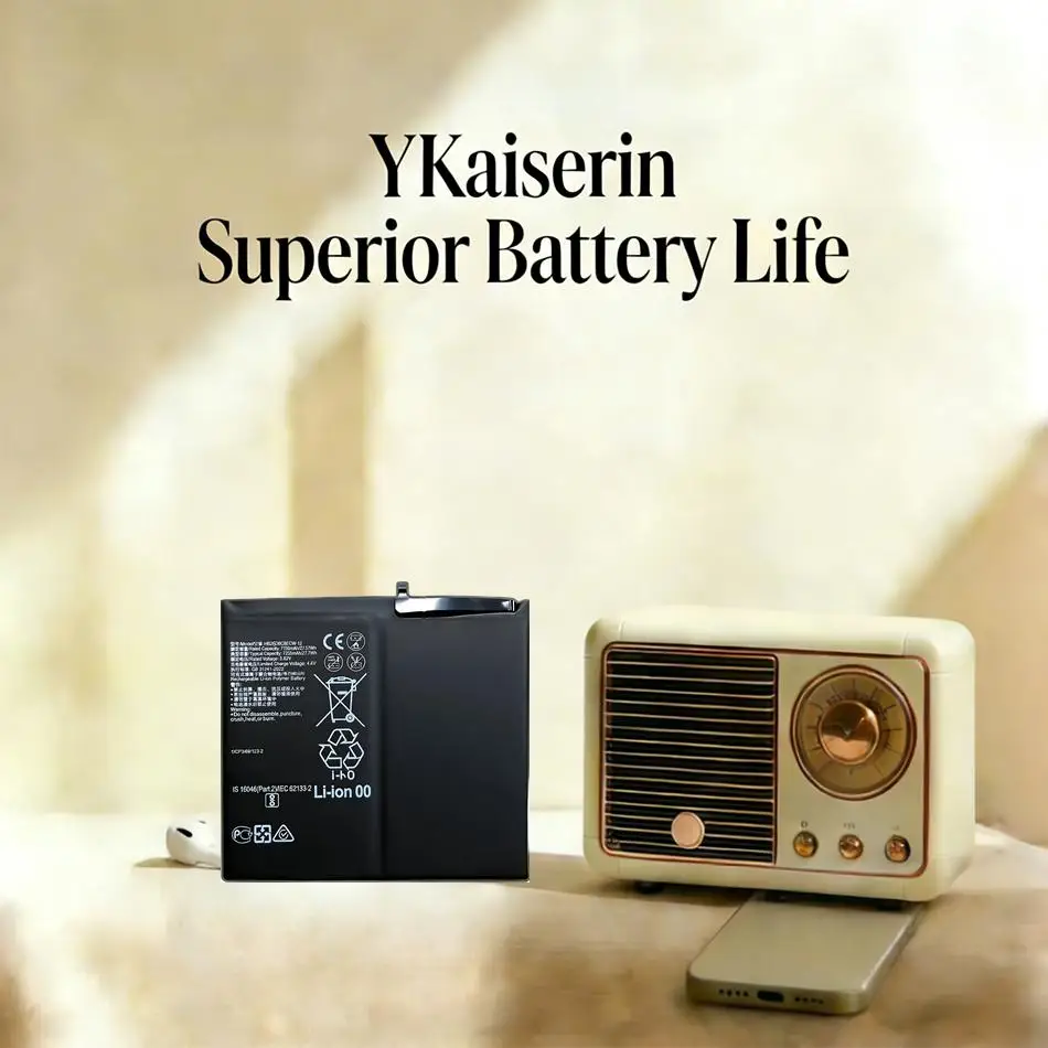 

Для Huawei Matepad 11 Dby-AL00 Dby-W09 Dby-W09-AL00: Аккумулятор HB26D8C8ECW-12 для планшета с длительным временем работы и высокой емкостью