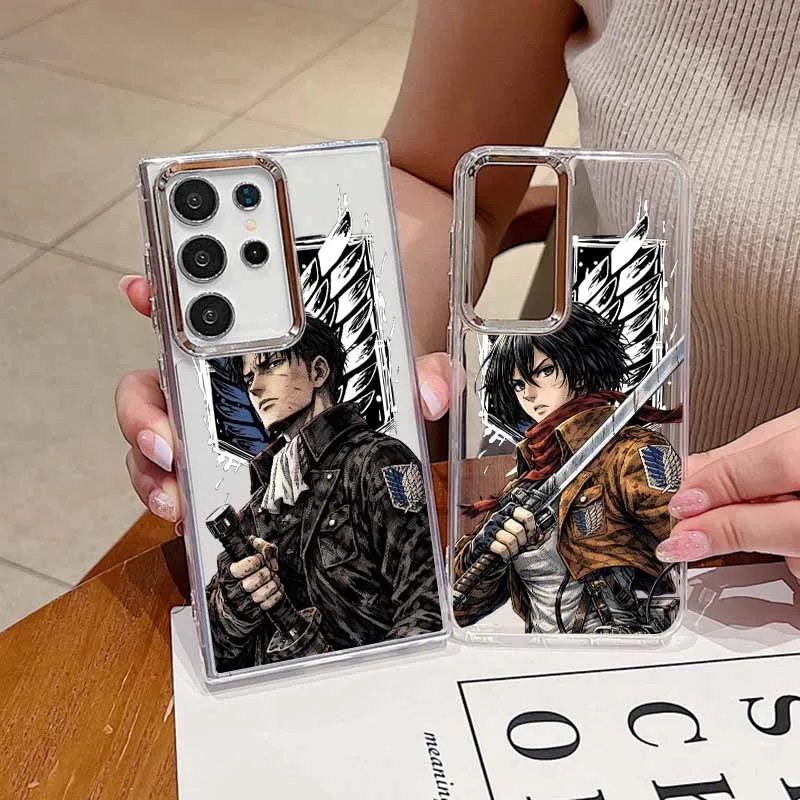 Прозрачный-мягкий-силиконовый-чехол-для-телефона-attack-on-titan-dark-anime-для-samsung-s26-s25-edge-s24-s23-s22-s21-s20-fe-ultra-plus
