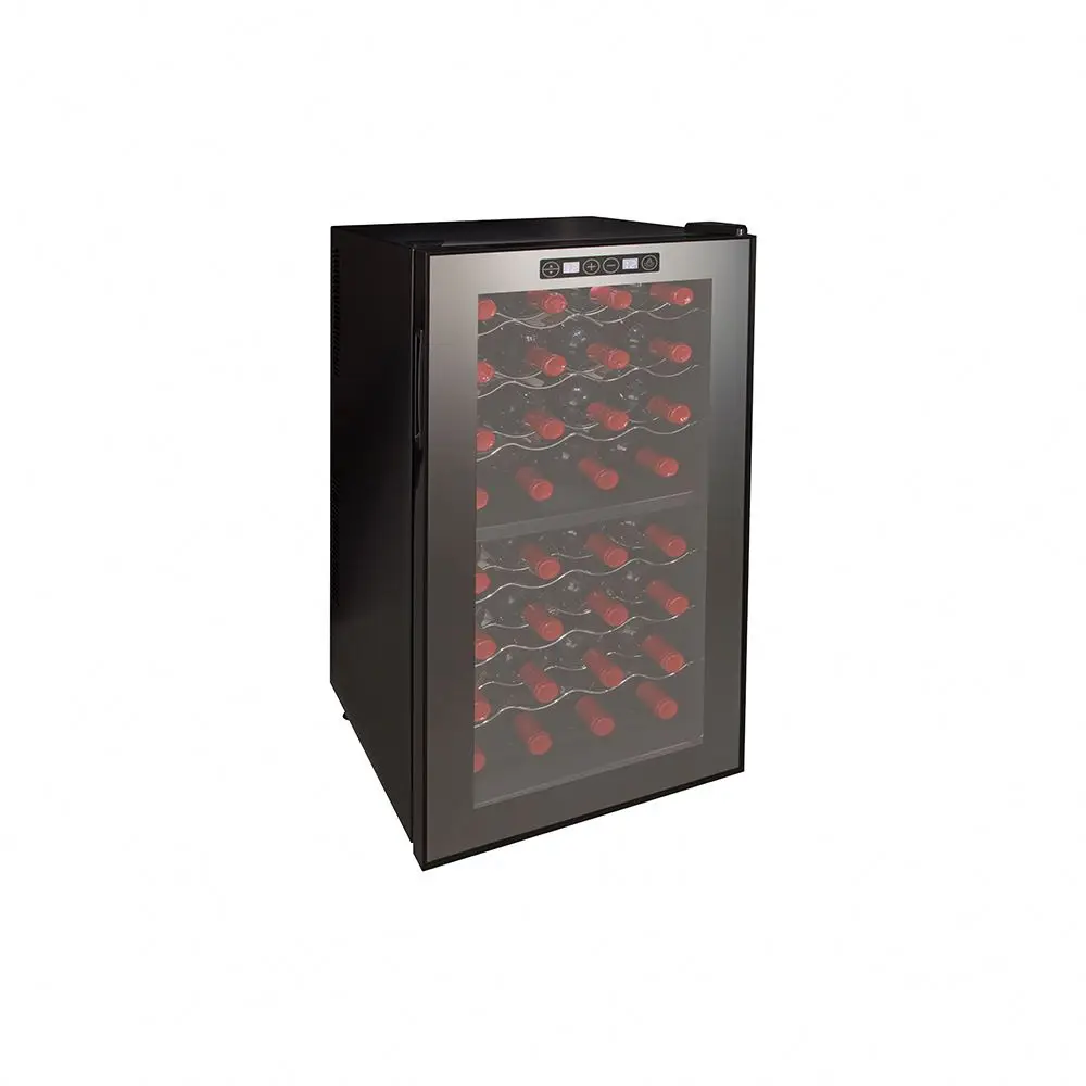 20 To 70 Bottles Auto Defrost Wine Cellar Fridge Compressor Refrigerated Multi Temperature Zone Built in Wine Chiller