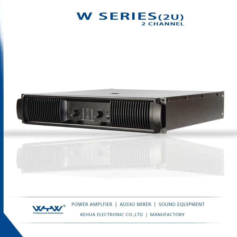 Faster Cooling, Class AB Amplifier - 2 Channel 400W, Bluetooth