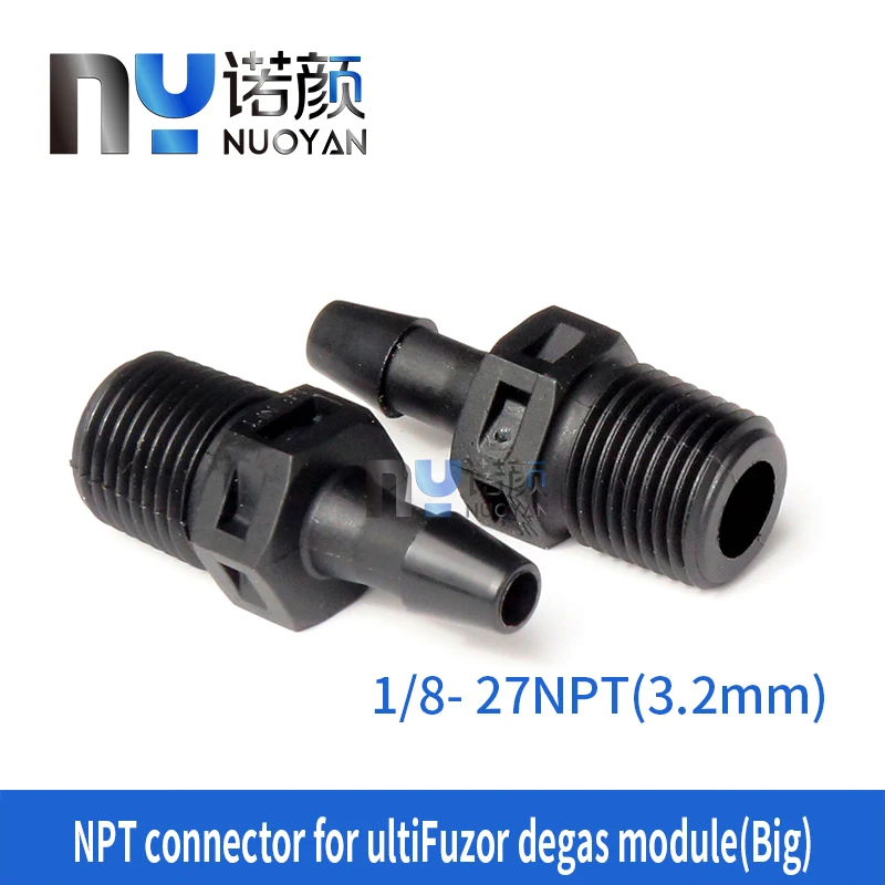 10PCS NPT External thread pagoda direct American standard plastic outer tooth hose connector NPT connector for ultifuzor for deg