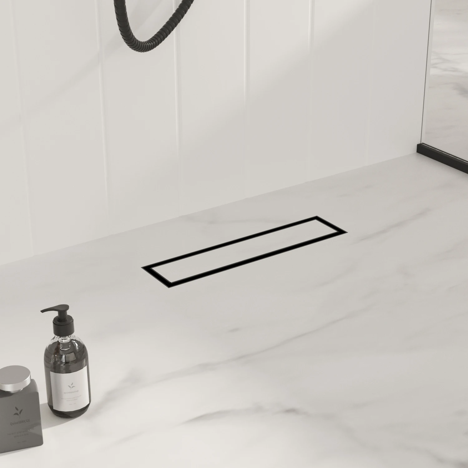 

2025 Popular Tile Insert Shower Floor Drains 304 Stainless Steel Design for Enhanced Drainage Functionality in Bathrooms