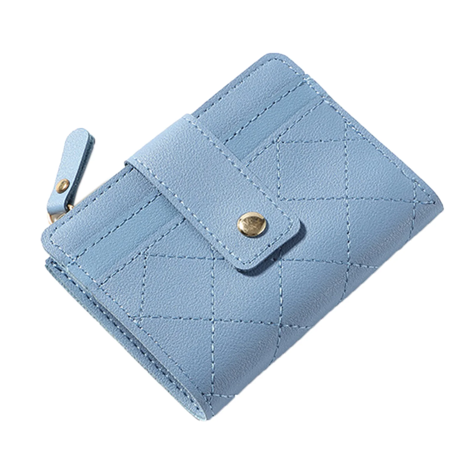 Slim Wallet for Women 5 Colors Optional Horizontal Credit Card Holder for Business Office Travel