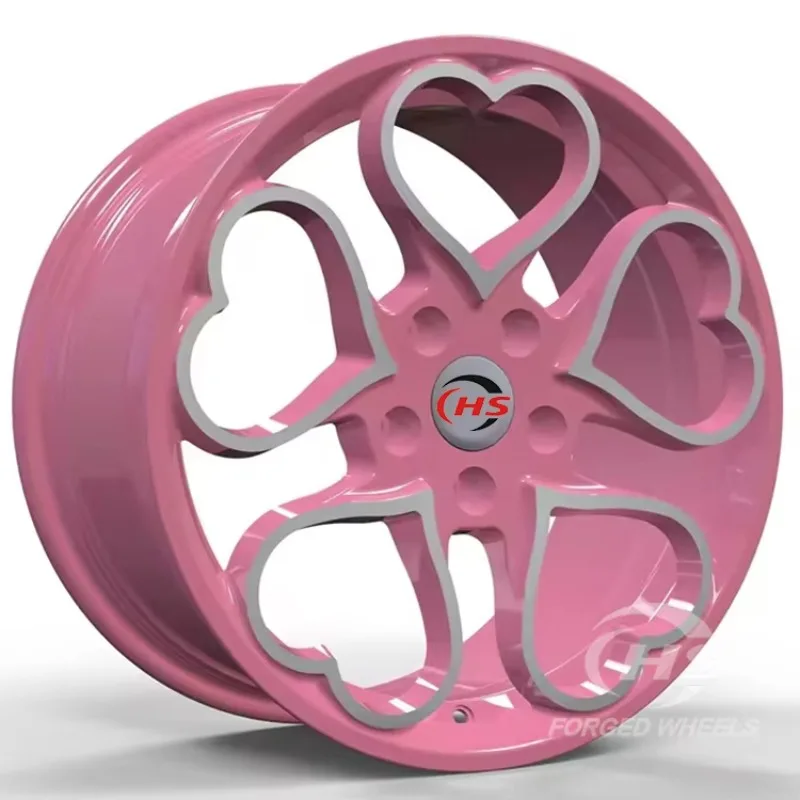 

Кованые моноблочные диски в форме сердца 5x114.3, 5x120, 5x112 на заказ для Lexus, Tesla, Honda, Toyota