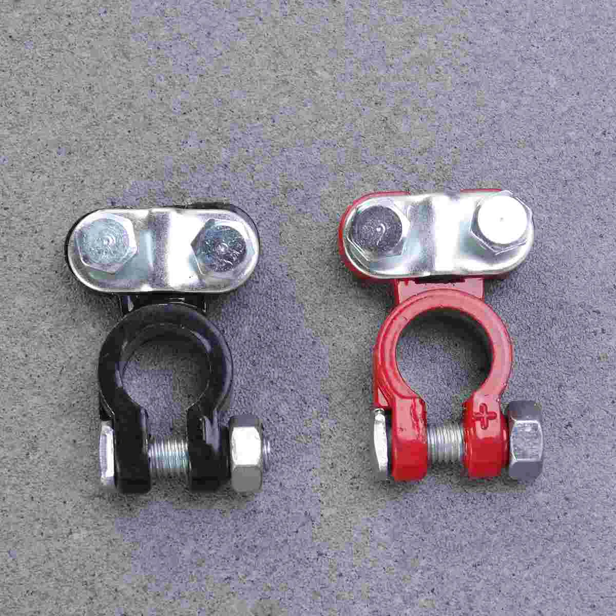 

1 Pair of Professional Cable Terminal Positive Negative Terminal terminal clamp