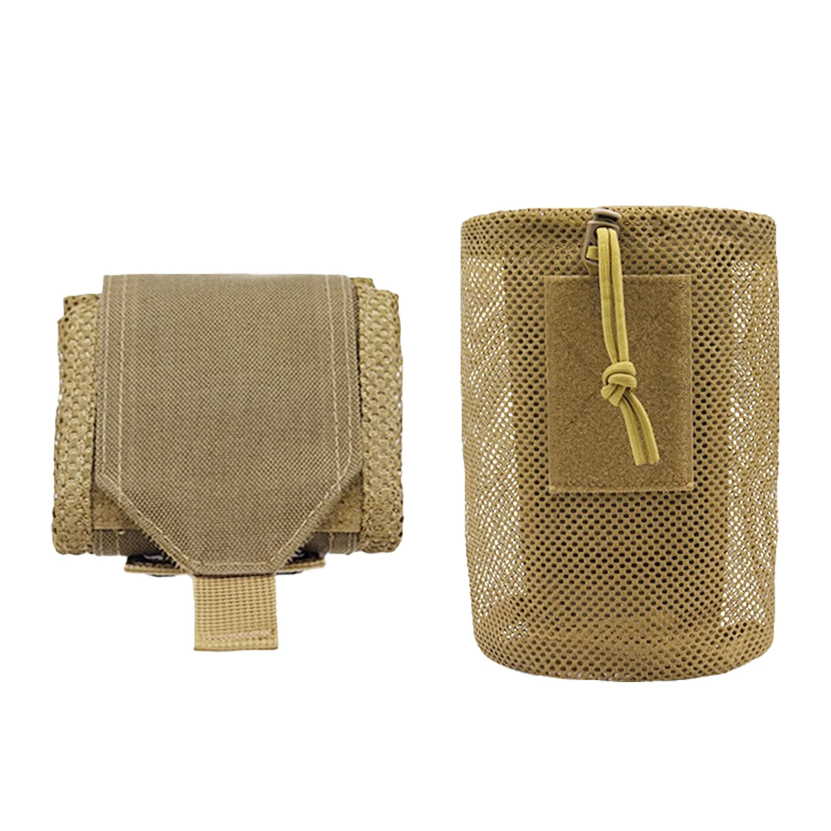 500d Nylon neue Roll-up Mag Mesh Dump Pouch Magazin Lagerung Mini faltbare Netz tasche edc taktische Outdoor-Sport Camping Jagd