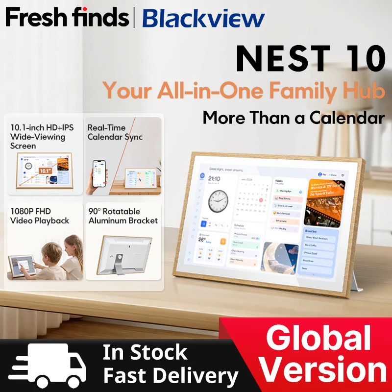 【¥10,763】Blackview Nest 10 カレンダーマシン 10.1インチ HD+ IPS-アリエク特価アラート