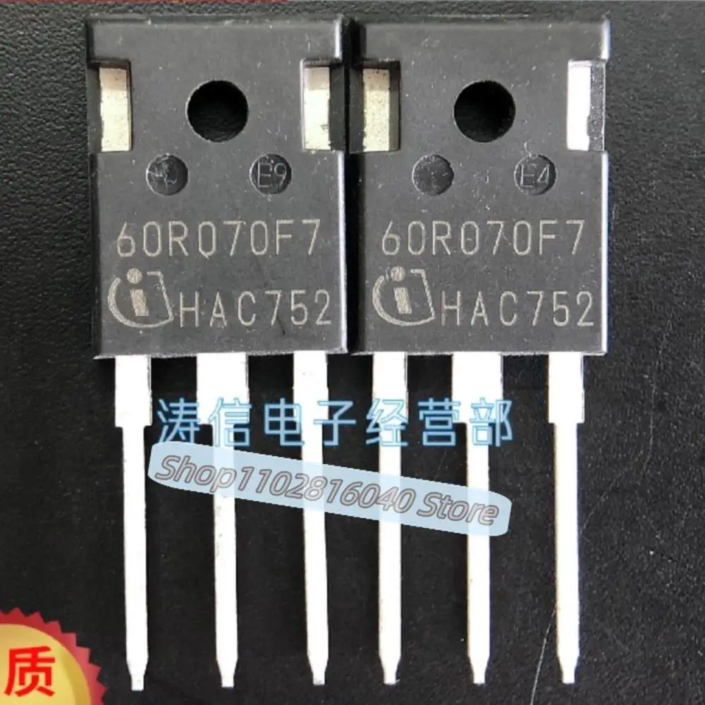 

10 шт./лот 60R070F7 IPW60R070CFD7 47N60C3 TO-247 129A/650V лучшее качество импортное Оригинальное пятно