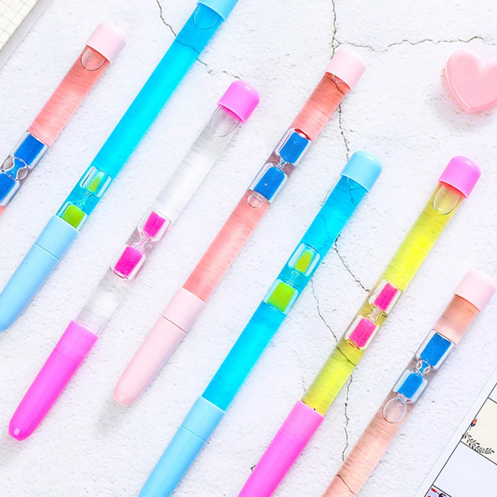 

12 Pcs Sign Pen Erasable Pens Colorful Signature Adorable Cartoon Writing Lovely Gel Fairy Student