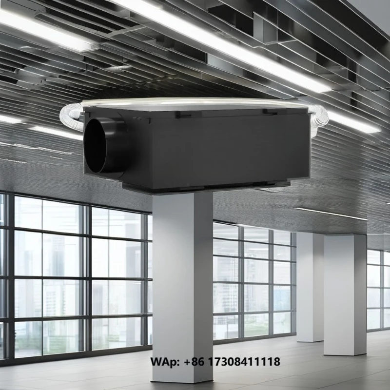 Smart HEPA H13 Air Purifier with 2700m/h DC Fan Multi-Stage PM2.5 Filtration Tuya App RS485 Control Outdoor Use Energy Saving