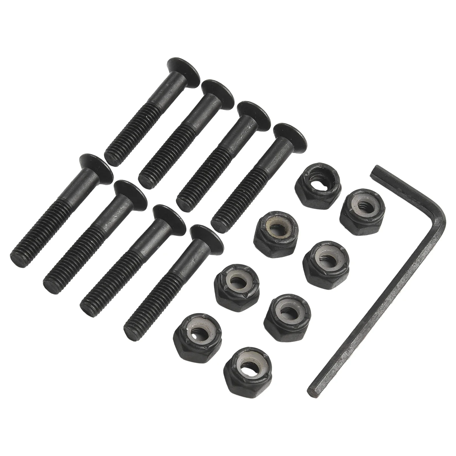 Strong Carbon Steel For Skateboard Truck Mounting Bolts For Enhanced For Skateboard Longboard Surfboard Stability