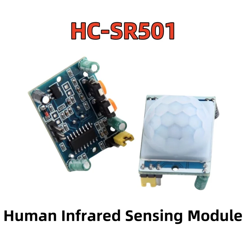 HC-SR501 Human Infrared Sensing Module Pyroelectric Infrared Sensing Module Infrared Sensor Probe