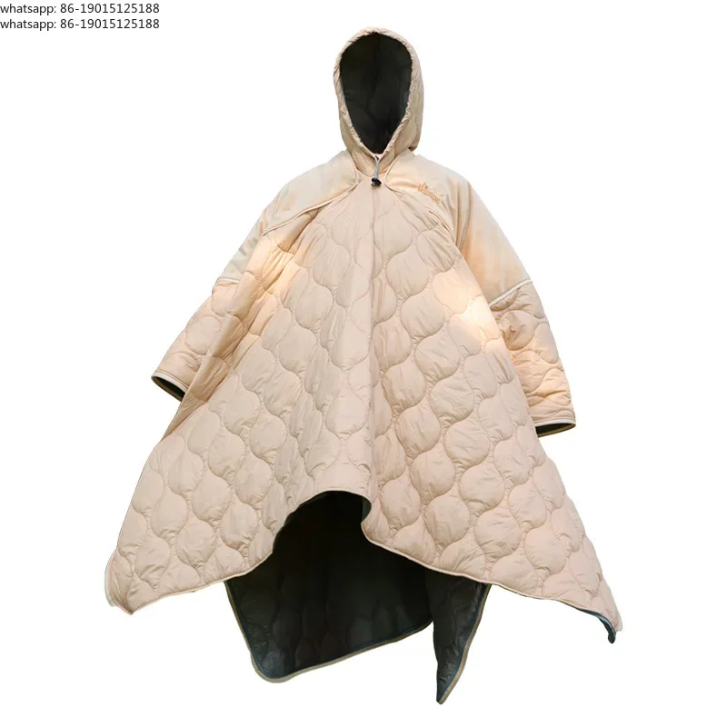 sacco-a-pelo-multifunzione-2-in-1-mantella-e-coperta-portatile-per-campeggio-e-pausa-pranzo-anti-freddo-e-caldo-indossabile