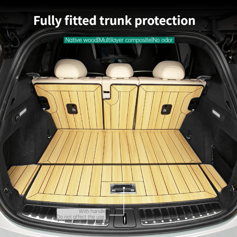 

For 23-24 NIO ES6/EC6 yacht wooden floor special tailbox mat trunk mat modified parts
