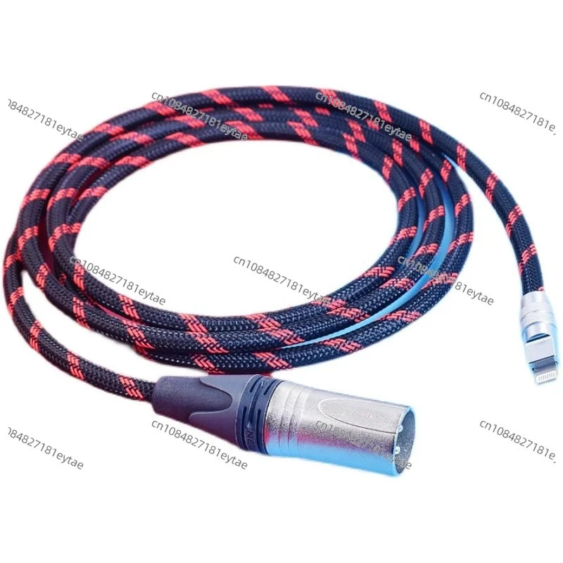 Компьютерный аудиокабель USB Type-C/LIGHTning к AES/EBU 110, цифровой сбалансированный кабель Euro XLR, коаксиальный USBC/Typec