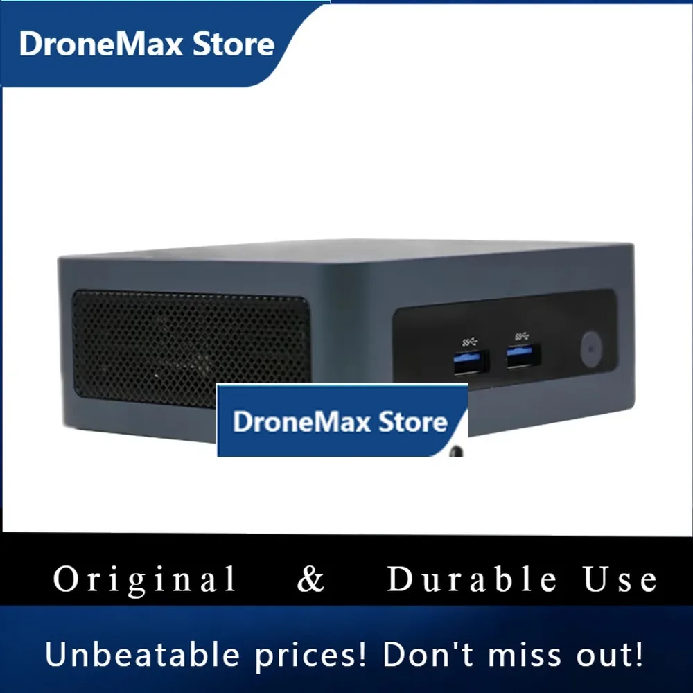 DroMaEglobal New AMD R-yzen 7 5700U 32GB DDR4 512GB Dual M.2 SSD, Dual Display Desktop Gaming PC WiFi 6 Processor Mini Compu