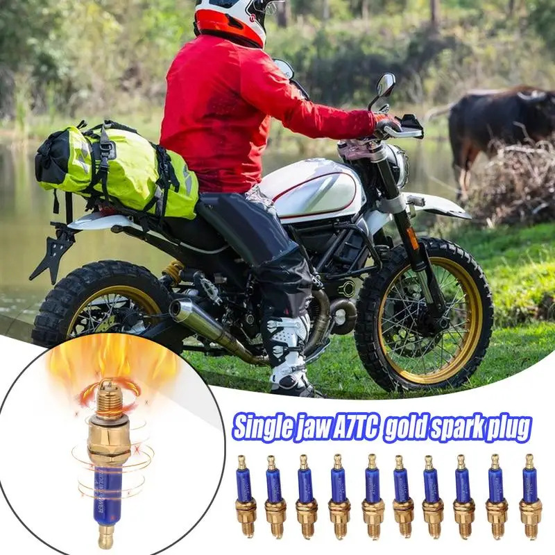 For GY6 50cc 70cc 90cc 110cc 125cc 150cc Spark Plugs For Car 10x Spark Plugs For Engine Multifunctional Motorcycle Accessories