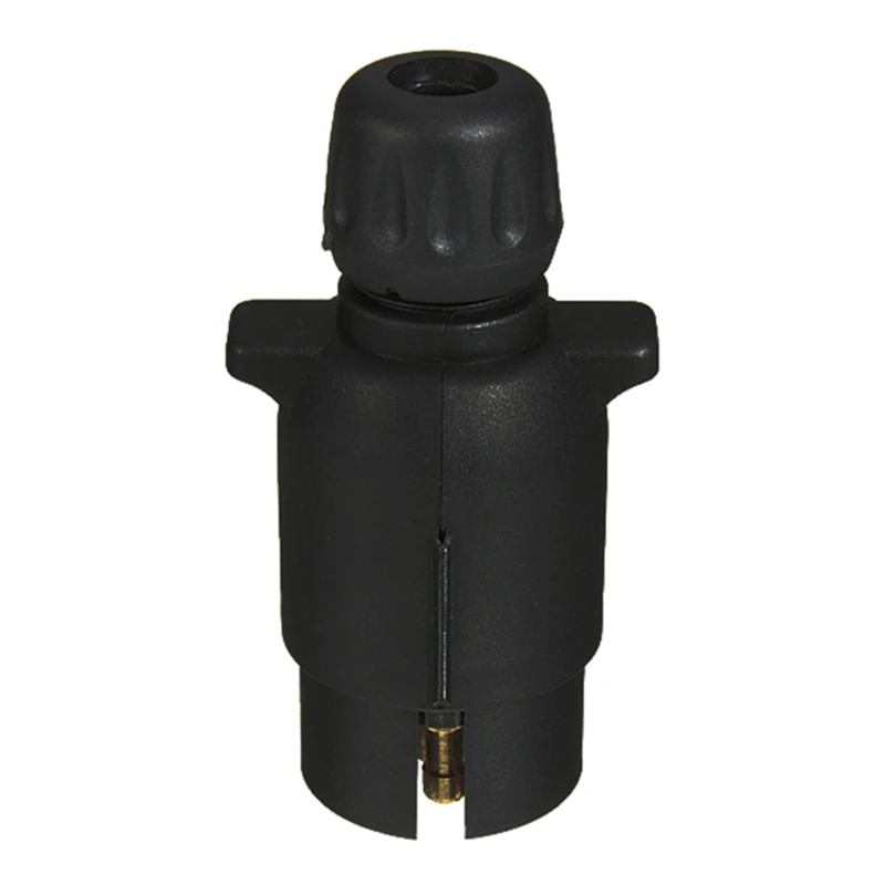 7-pinowy adapter do holowania Przyczepa Przyczepy Przyczepy Ciężarówka Hak holowniczy Europejski adapter wtyczki samochodowej 12V Wodoodporny konwerter gniazd elektrycznych — zdjęcie 3