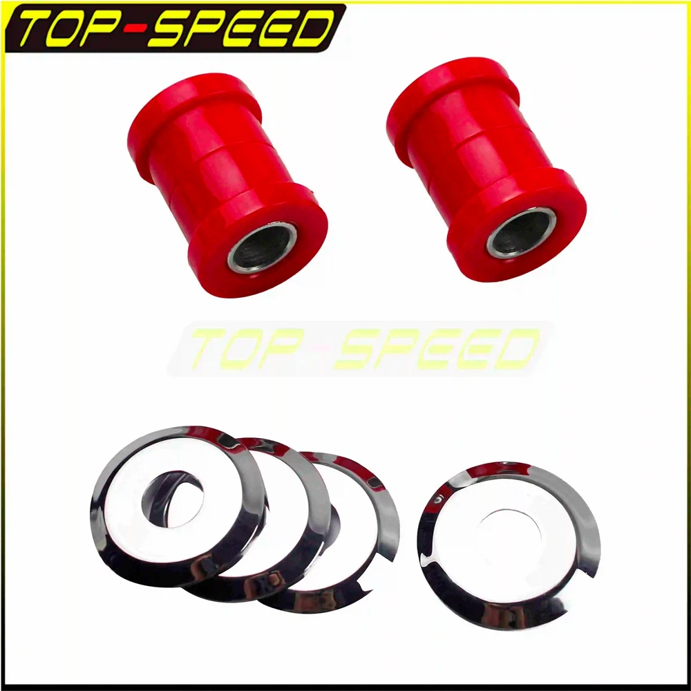 For Harley Big Twins 1973-2017 Sportsters Motorcycle Parts Red Handlebar Riser Bushings Handle Bar Riser Bushing Kits 1973-2003