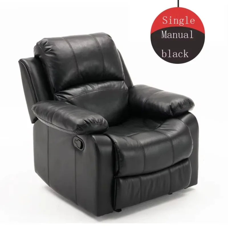 First Class Sofa Nano Technology Leather Art Function Single Sofa Comfortable Recliner Sofa