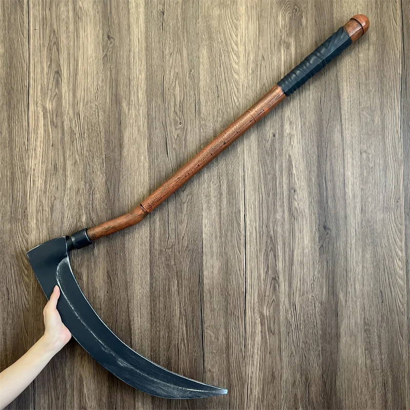 

Реплика косы Смерти из ПУ-резины для Хэллоуина, безопасная, модель 2026 года, для косплея, подарок, игрушка