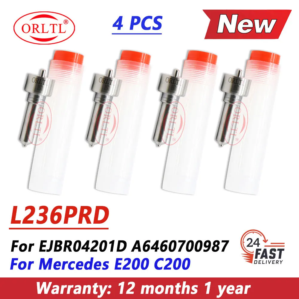 

EJBR04201D L236PRD Новая форсунка дизельного топлива L236PBD для Mercedes-Benz, топливная форсунка A6460700987, 4 шт.