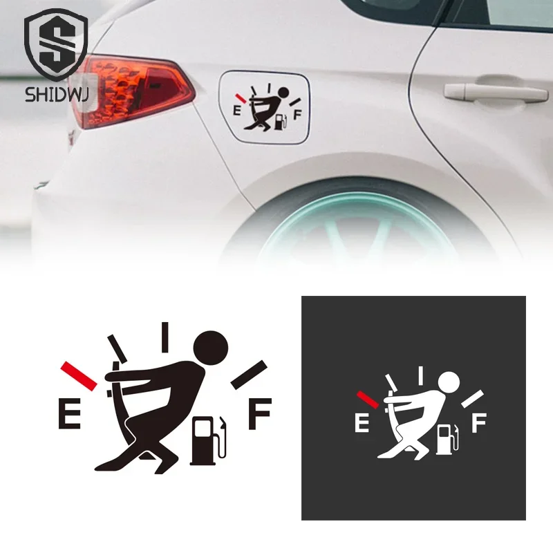 

1 шт. забавные автомобильные наклейки с высоким потреблением газа, наклейка для датчика топлива, пустая наклейка, водонепроницаемые наклейки на авто бак для стайлинга автомобилей, наклейка