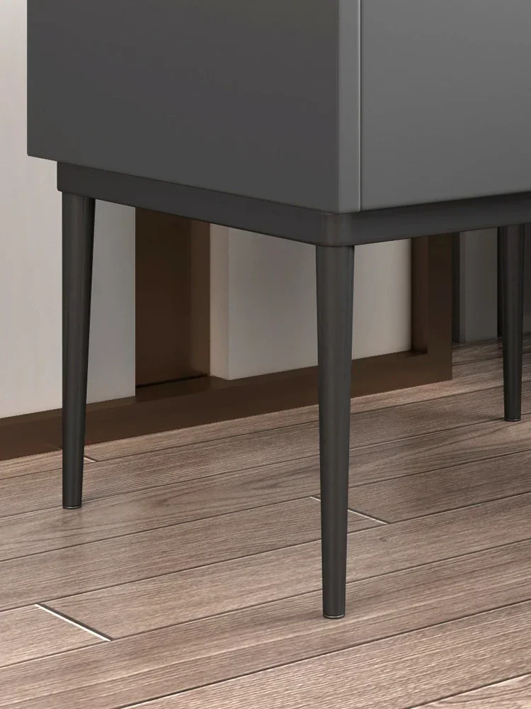 Simple Storage Cabinet Wireless Charging Panel Night Light Locker Side Cabinet Small Cabinet