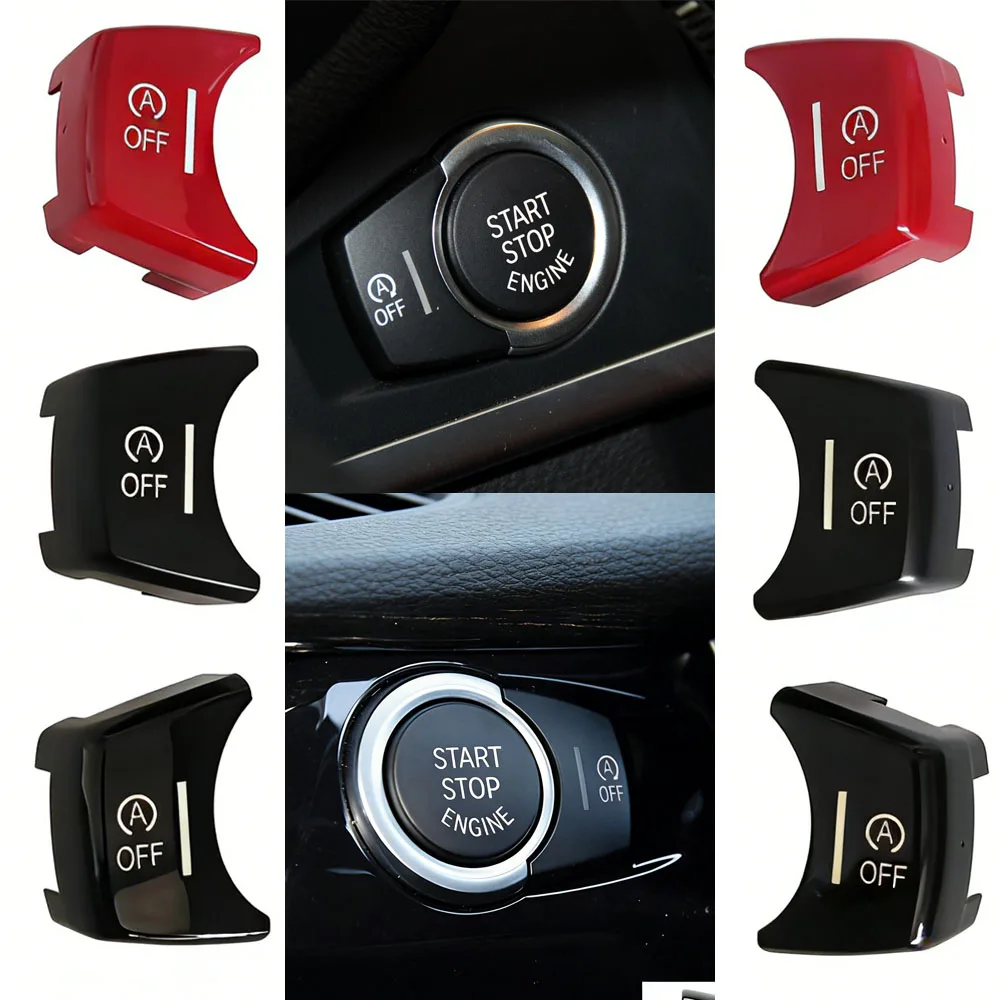 Auto Start-Stopp-Motorschalter AUS-Taste Ersatzteil Passend für BMW X3 X4 X5 X6 Serie F25 F26 F15 F16 Autozubehör