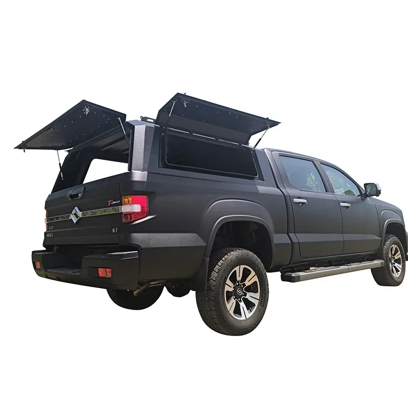 

Hot Sale Aluminum Alloy Easy Installation Ford Raptor Hardtop Retractable 4x4 Truck Canopy for Jeep Gladiator Top Camper