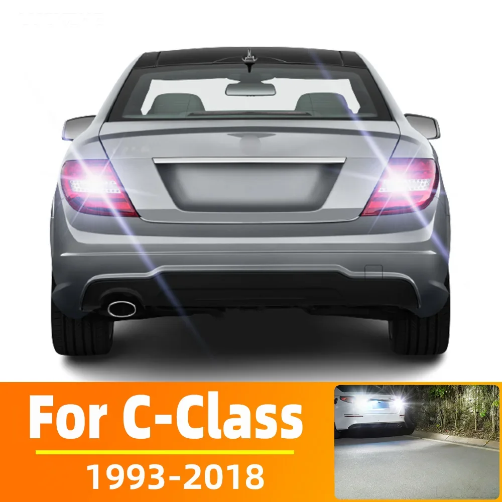 

2x LED Reverse Light For Mercedes Benz C Class W202 W203 W204 W205 Accessories 1993-2018 2014 2015 2016 2017 Backup Back Up Lamp