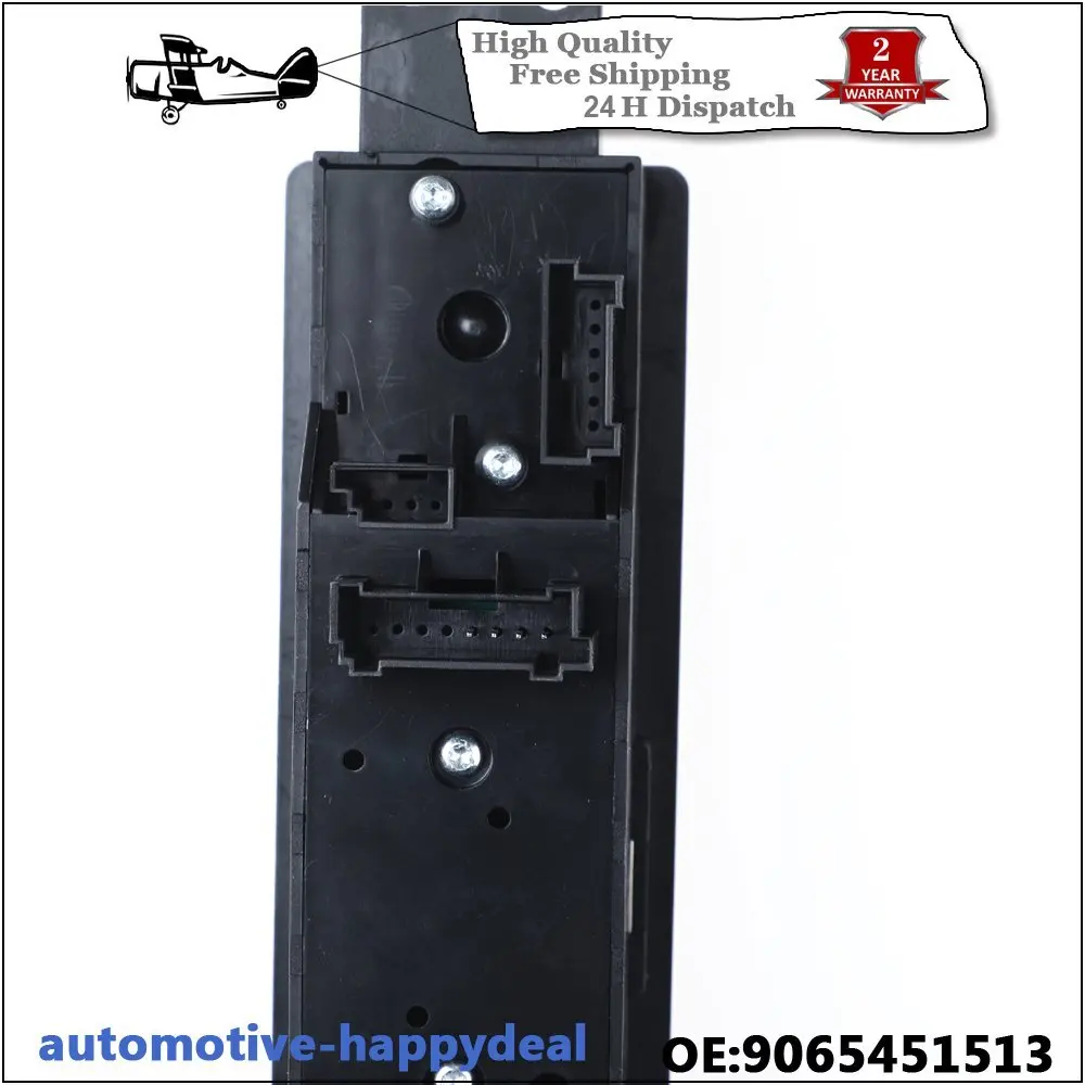 FOR MERCEDES 2006-2015 SPRINTER ELECTRIC WINDOW SWITCH BUTTON CONSOLE 9065451513