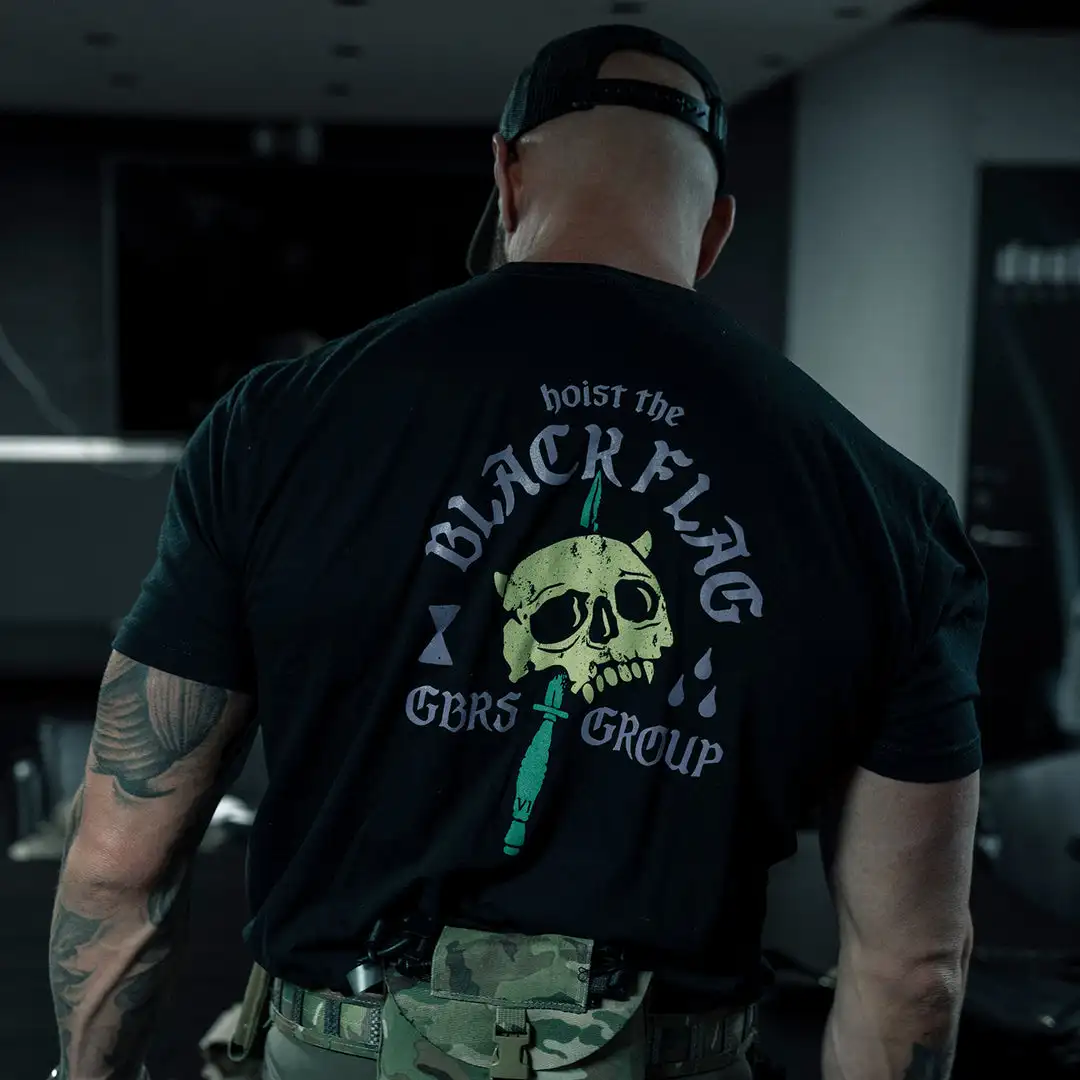 Camiseta Táctica Informal de Entrenamiento Militar No Quarter, Marca de Lujo para Hombre y Mujer