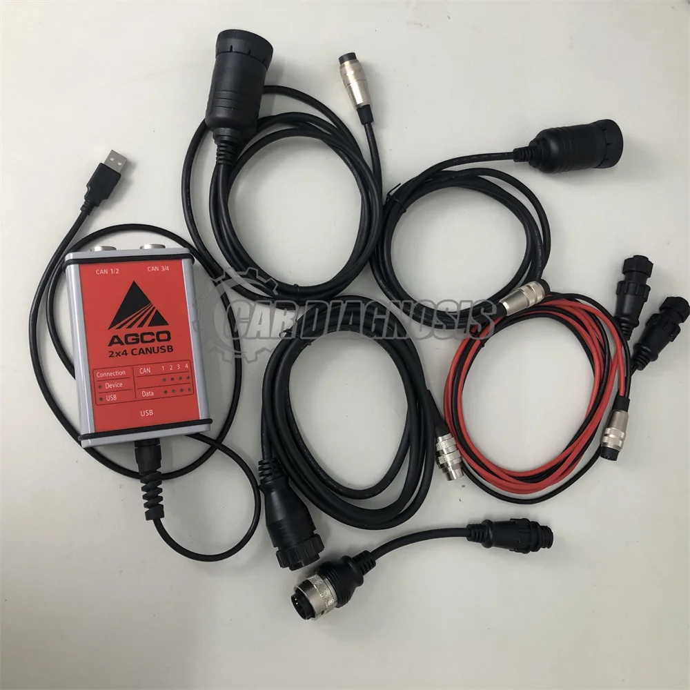 OEM Interface Electronic Tractor For AGCO CANUSB EDT for Massey Ferguson for FENDT Diagnostic Tool Agricultural Diagnostic Scann
