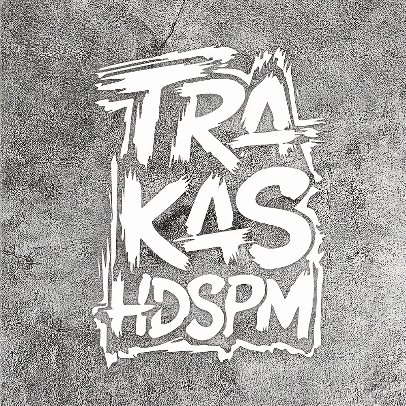 1 шт. "TRAKAS HDSPM" наклейка для авто мотоцикла, острая дизайнерская наклейка для автомобиля, мотоцикла, аксессуар для внешней настройки