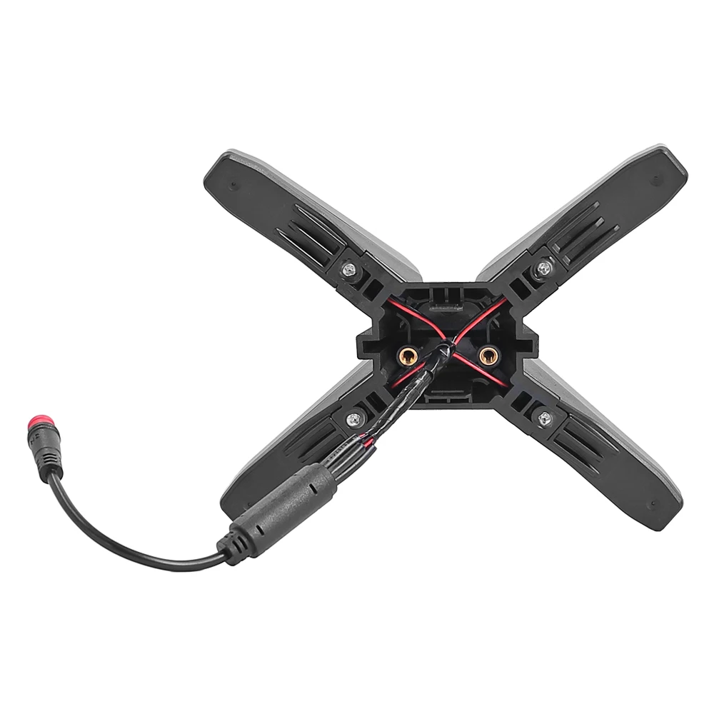 X-förmige Frontscheinwerfer-DRL-Lampe für Ninebot ZT3 Pro Elektroroller Scheinwerfer Tagfahrlicht Frontlampe Ersatz