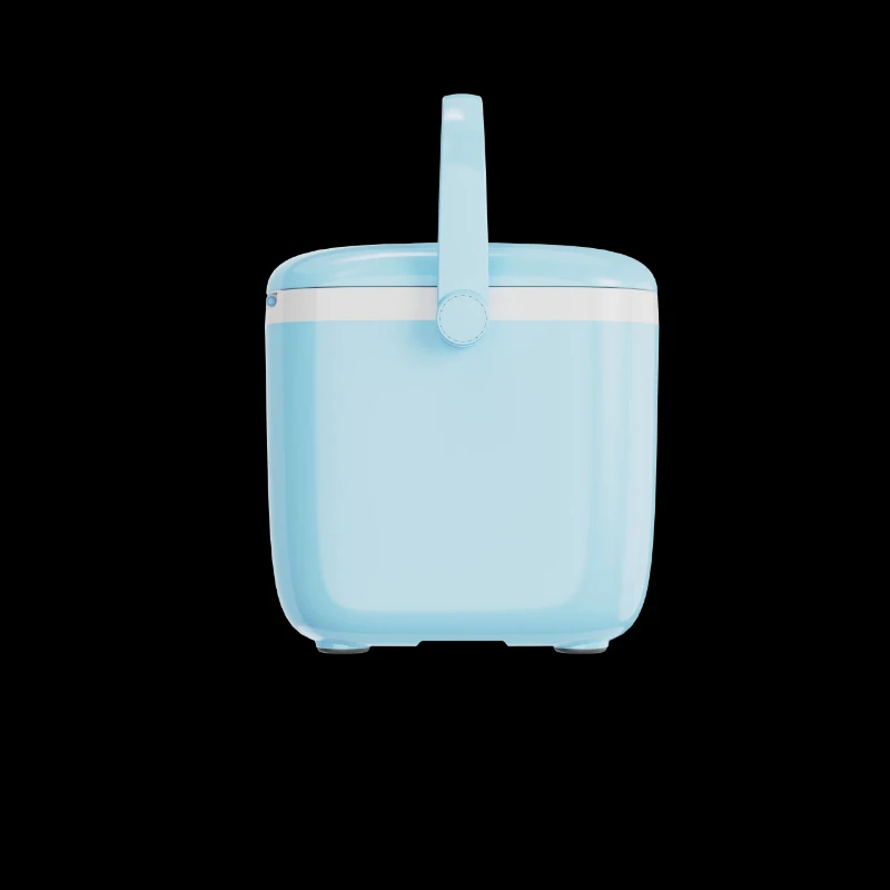 Camping Contrasting Beverages Fruit Portable Insulation Box Plastic Refrigerator Outdoor Ice Box