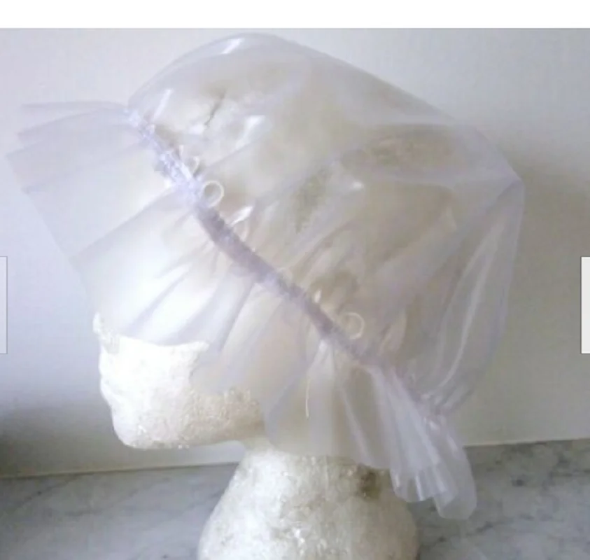 Sissy Girl PVC Baotou Elastic Ruffle Gloves Foot Cover A Complete Set Cute Sexy Charming Custom