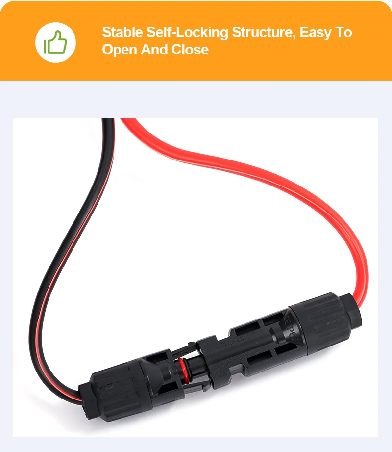 XT60-Anschluss, 10 AWG, robustes Solarpanel-Verlängerungskabel für Lithium-Batterie, Wohnmobil, Drohne, RC – Detail 6