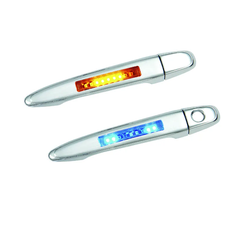 accessories parts welcome signal lights car led door handle for subaru legacy outback