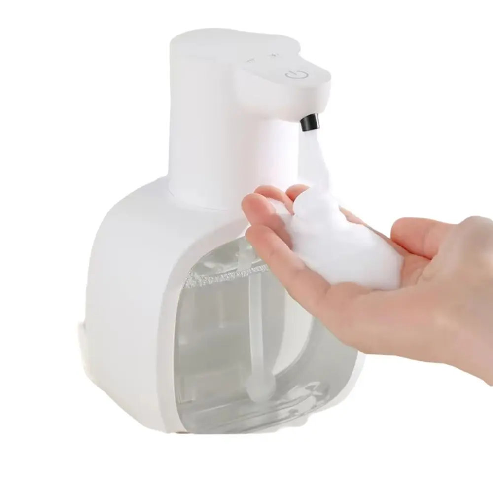500ml Capacity Automatic Hand Soap Dispenser Waterproof Design Foam Dispenser Smart Hand Washing Machine Liquid Rechargeable