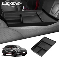 Para Chery OMODA C5 (versión de combustible) 2022-2025 consola central caja de almacenamiento de capa inferior organizador accesorios de orden caja de almacenamiento de coche
