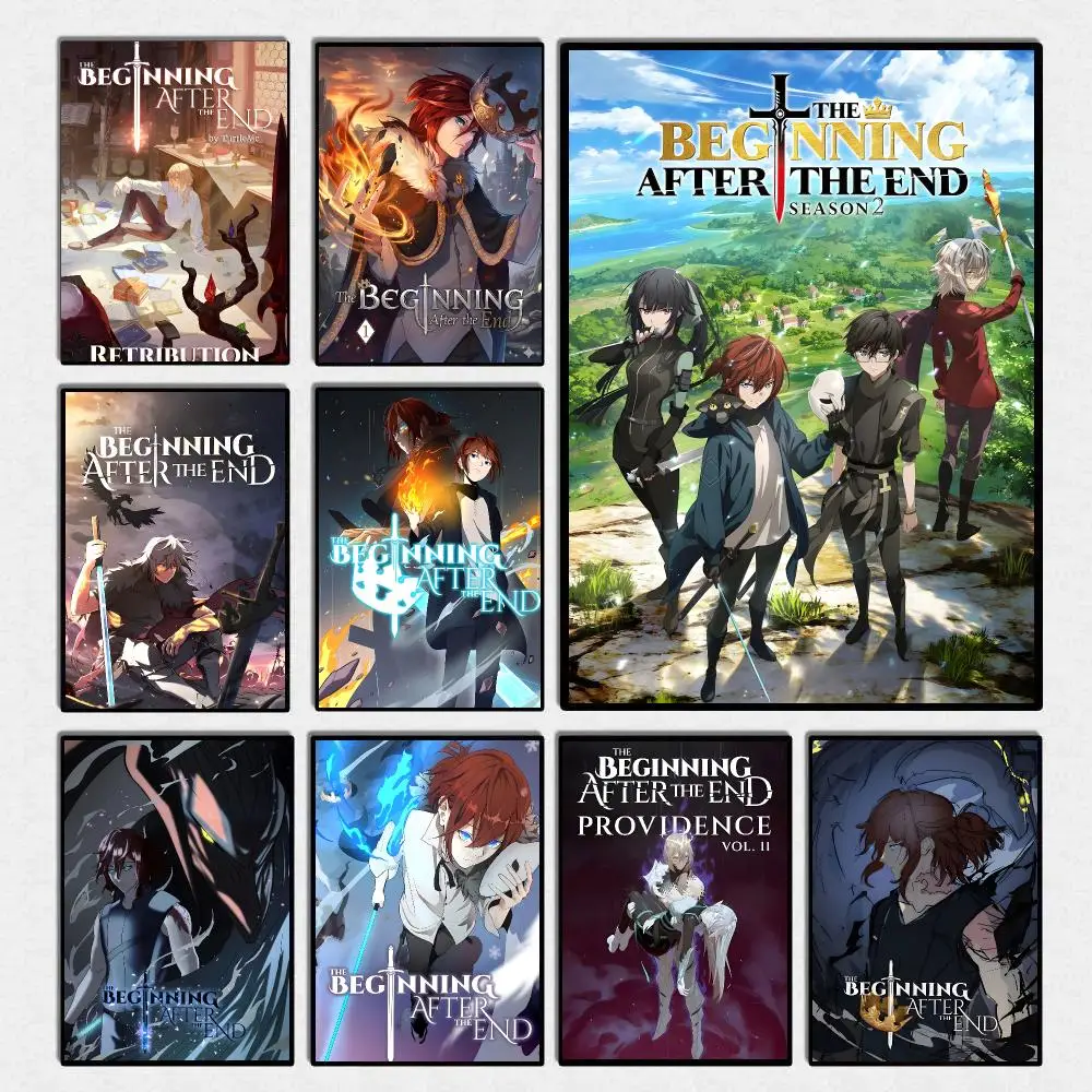 The B-Beginning After The End Poster High Quality Wall Art For Home Office Bedroom Living Room Hallway Bar Perfect Gift Idea