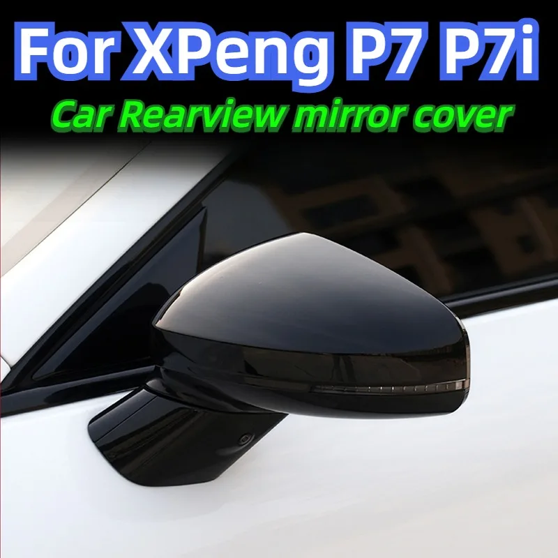 For XPeng P7 P7i P5 Car Scratch-proof Rearview mirror protective Full cover mirror modification accessories supplies