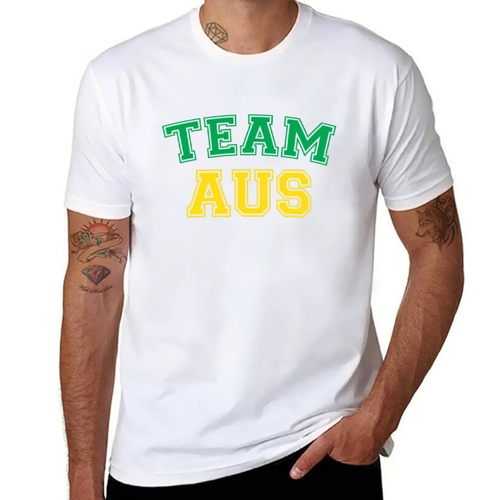 

Team Australia T-Shirt t shirts designer t shirts for man graphic vintage t shirt man casual T-Shirt